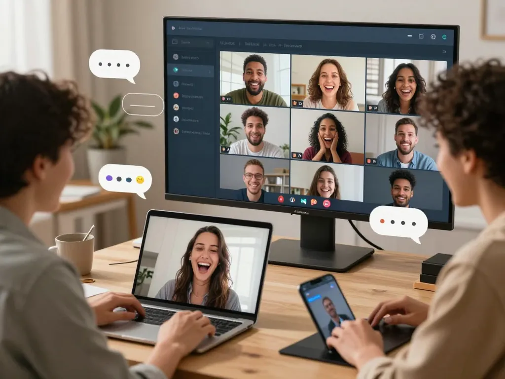 Engaging sexchat experience showcasing diverse users chatting online in a vibrant digital community.