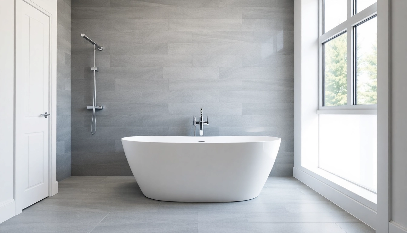Highlighting beautiful bathroom renovations Manchester with modern design and elegant fixtures.