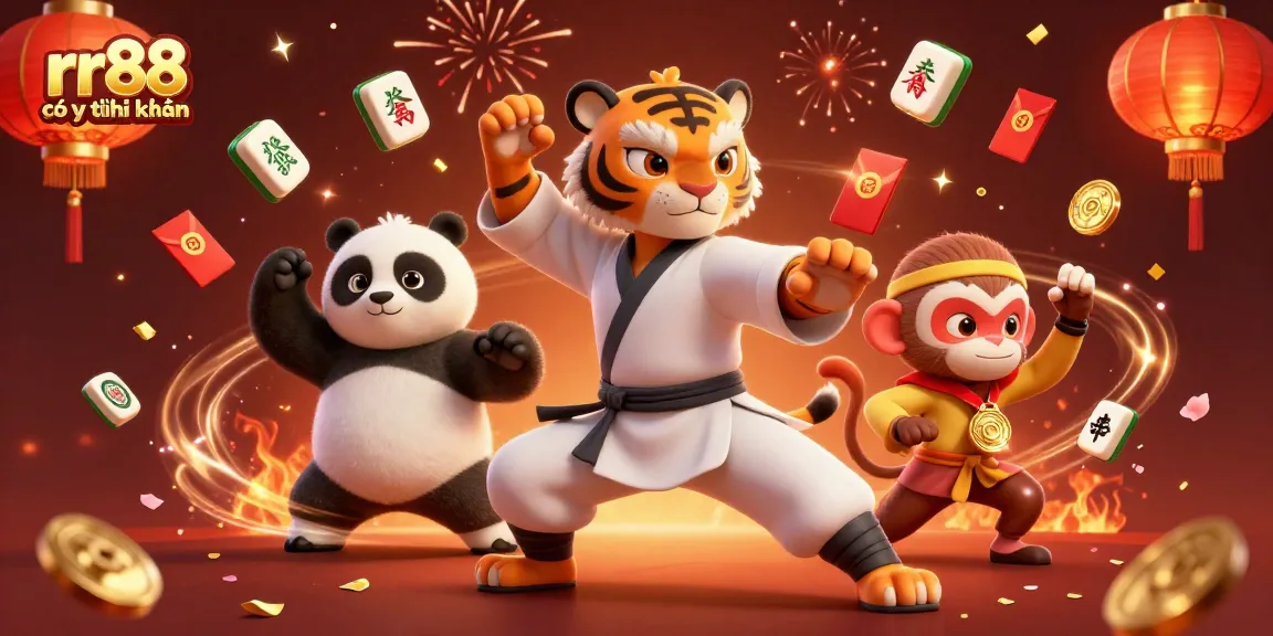 Experience the thrill of rr88 có uy tín không with a vibrant 3D illustration of gaming excitement.