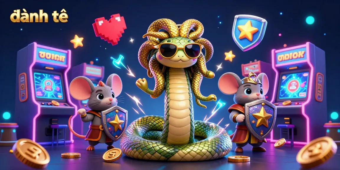 Experience the thrill of đánh đề with a vibrant, animated 3D casino scene featuring friendly characters and exciting game elements.