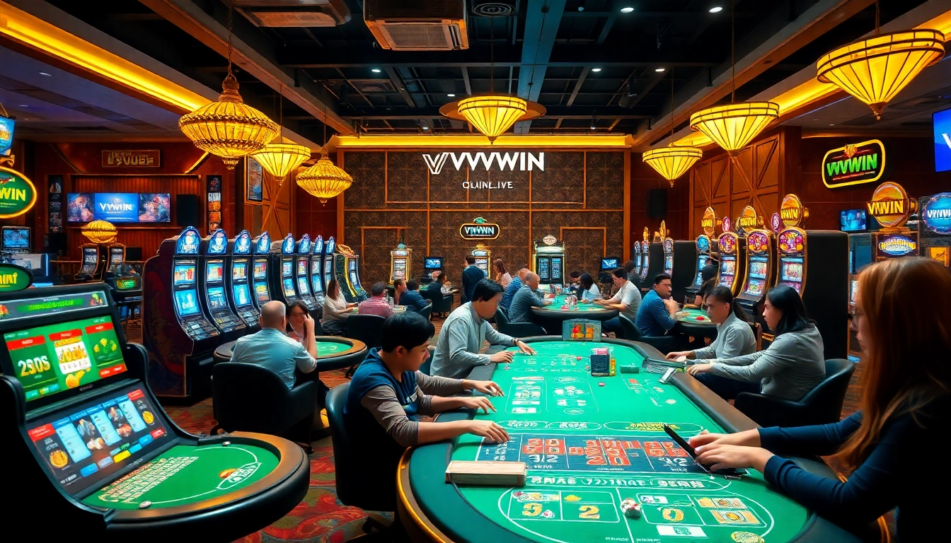Experience dynamic online gaming at vvvwin88.live with engaging casino games and vibrant atmosphere.