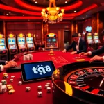 Experience high-stakes poker excitement at tg88 casino with luxurious tables and vibrant gameplay.