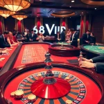 Experience the thrill at 68VIP casino with vibrant roulette action and elegant ambiance.