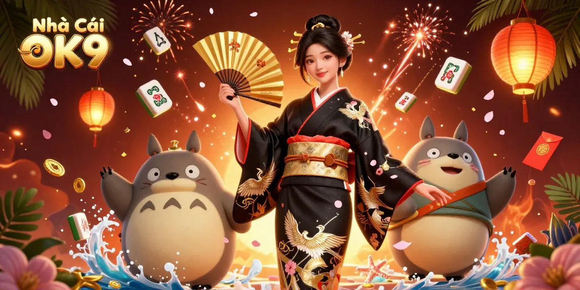 Experience thrilling gameplay with Nhà Cái OK9 in a vibrant online casino setting.