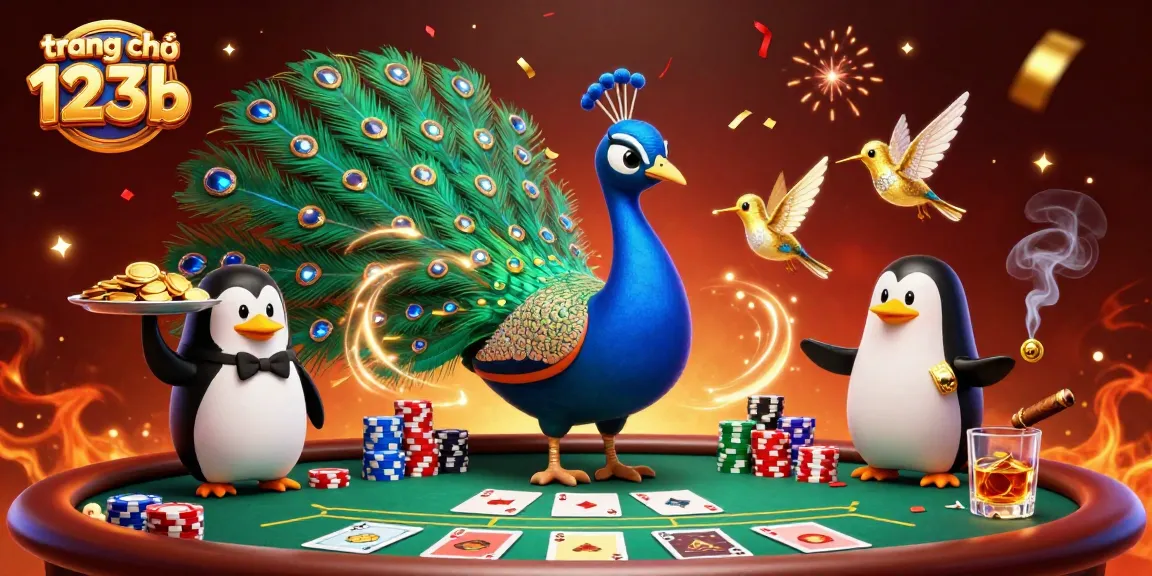 Experience the thrill of gaming at trang chủ 123b with vibrant casino elements and dynamic characters.