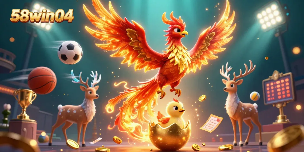 Experience winning strategies at 58win04 with vibrant visuals of online casino excitement.